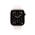 Apple Watch Series 11 GPS + Cellular,  Светлый розовый спортивный ремешок, M/L, 42мм, Gold Titanium – photo 2