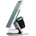 UBEAR Balance 3in1 Wireless Charger to USB Type C, 25, Gray – photo 1