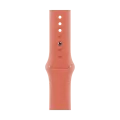 Apple 46mm Sport Band - S/M & M/L for Apple Watch 44/45/46/49 mm, Size S/M, Tangerine – photo 1