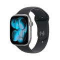 Apple Watch Series 11 GPS, 46мм, Спортивный ремешок "Черный", M/L, Space Grey Aluminium – photo 1