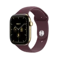 Apple Watch Series 12 GPS + Cellular,  Burgundy Sport Band, S/M, 42мм, Radiant Gold – photo 1
