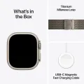 Apple Watch Ultra 3, 49mm, Milanese Loop "Natural Titanium", M, Natural – photo 7