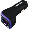 CANYON Автомобильный адаптер C-08 3*USB/USB-C, 18 Ват – photo 2