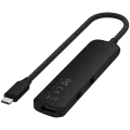 Многопортовый адаптер SATECHI Slim 4, Чёрный – photo 3