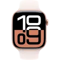 Apple Watch Series 10 GPS 46mm Rose Gold Aluminium Case with Light Blush Sport Band - S/M, Model A2999 – photo 2