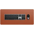 SATECHI Vegan-Leather Premium Desk Mat, Brown – photo 3