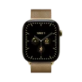 Apple Watch Series 12 GPS + Cellular,  Burgundy Sport Band, M/L, 46мм, Radiant Gold – photo 2