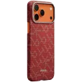 PITAKA Case Ultra-Slim with MagSafe Red/Gold for iPhone 17 Pro Max – photo 2