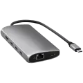 SATECHI USB-C Multiport Adapter 8K with Ethernet V3, Космічний сірий – photo 2