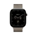 Apple Watch Series 12 GPS + Cellular,  Міланський сітчастий браслет, 42mm, Natural Titanium – photo 2