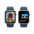 Apple Watch SE GPS Gen.2 (2023), 44մմ, Արծաթագույն, Storm Blue Sport Band, S/M – photo 4