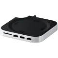 Подставка и хаб SATECHI для Mac Mini M4 с корпусом для SSD, Серебристый – photo 6