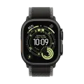 Apple Trail Loop - Natural Titanium Finish Band for Apple Watch 44/45/46/49 mm, Size M/L, Black/Charcoal – photo 2