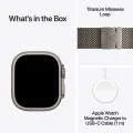Apple Watch Ultra 4, 49мм, Миланский сетчатый браслет "Natural Titanium", L, Natural – photo 7