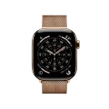 Apple Watch Series 11 GPS + Cellular,  Gold Milanese Loop, 42мм, Gold Titanium – photo 2