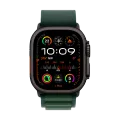 Apple Watch Ultra 2 2024,  Темно-зеленый альпийский ремешок, M, 49мм, Black Titanium – photo 2