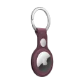 Brelok Apple FineWoven, AirTag üçün, Burgundy – photo 2