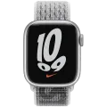 Apple Nike Sport Loop Ремешок для Apple Watch 38/40/41 mm, Summit White/Black – photo 3
