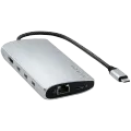 SATECHI USB-C Multiport Adapter 8K with Ethernet V3, Серебристый – photo 2