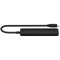 Многопортовый адаптер SATECHI Slim 4, Чёрный – photo 4