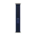 Apple Trail Loop - Natural Titanium Finish Band for Apple Watch 44/45/46/49 mm, Size S/M, Blue – photo 1