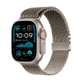 Apple Watch Ultra 2 2024,  Natural Titanium Milanese Loop, M, 49мм, Natural Titanium – photo 1