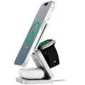 UBEAR Balance 3in1 Wireless Charger to USB Type C, 25, Silver – photo 1