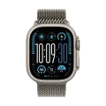 Kəmər Apple Milanese Loop, Apple Watch üçün, 44/45/46/49 mm, M, Natural Titanium – photo 2