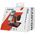 Беспроводное зарядное устройство CANYON WS-404, 15 Вт, Чёрный – photo 3
