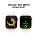 Apple Watch Series 11 GPS,  Light Blush Sport Band, S/M, 42մմ, Rose Gold Aluminium – photo 4