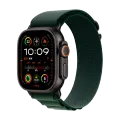 Apple Watch Ultra 2 2024,  Темно-зеленый альпийский ремешок, M, 49мм, Black Titanium – photo 1