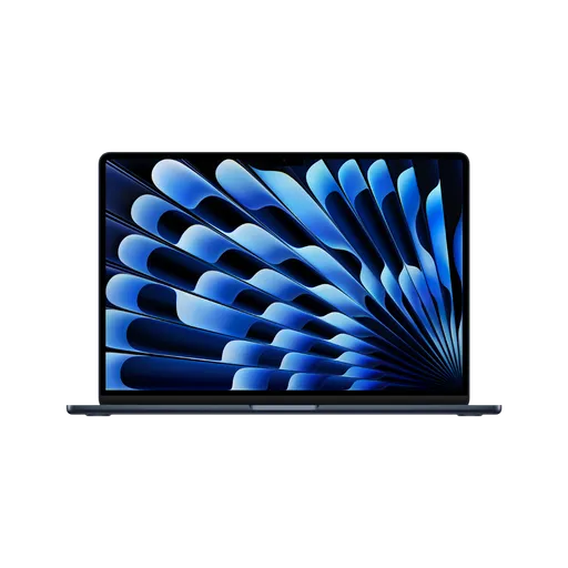 MacBook Air 15.3" M5 (10C CPU/10C GPU), 16 GB, 1 TB, Midnight