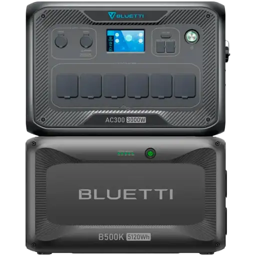 Універсальна зарядна станція Bluetti 3000 Вт AC300+B500K