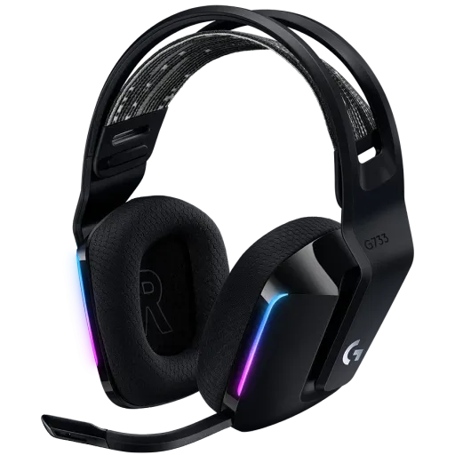 LOGITECH G733 {Тамақ} Ойынға арналған гарнитура, Қара