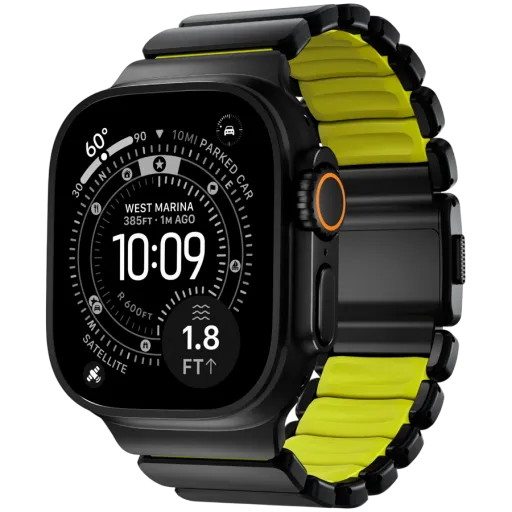 NOMAD Удлинитель ремешка  for Apple Watch 46/49 mm, Black Hardwareм/Volt