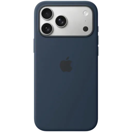 Apple Қаптар Silicone Case with MagSafe with MagSafe Қараңғы түн for iPhone 17 Pro Max