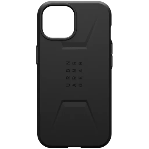 Чехол UAG Civilian с MagSafe для iPhone 15 Plus, Чёрный