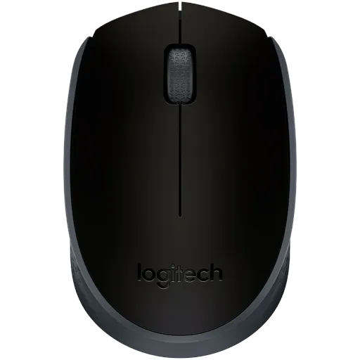 Миша LOGITECH M171 Wireless Black/Grey (L910-004424)