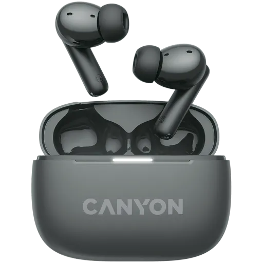 CANYON TWS-10 Wireless Headset, Dark Gray