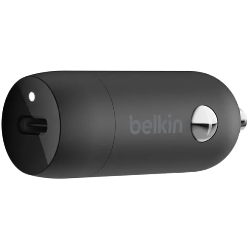 Car Adapter BELKIN 1*USB-C, 30 vatt