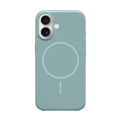 Qoruyucu örtük Apple MagSafe ilə iPhone 16 üçün, Riptide Blue