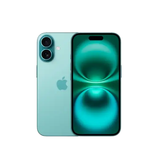 iPhone 16, 128 GB, Teal
