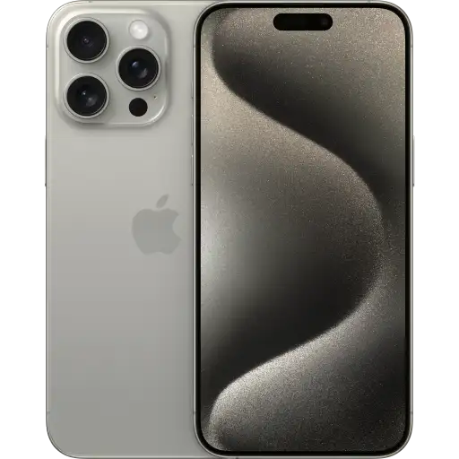 iPhone 15 Pro Max, 256 ГБ, бу, Natural Titanium