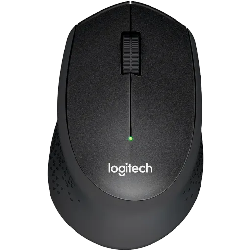 Мышь LOGITECH M330 Silent Plus Wireless Black (L910-004909)