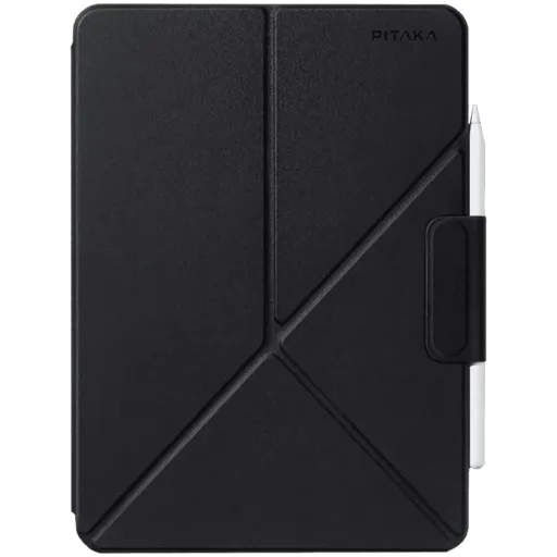 PITAKA Обкладинка Smart Folio MagEZ Folio with MagSafe Чорний для iPad Air (4-го покоління)/iPad Air (5th generation)/iPad Pro 12,9 дюйма (3-го, 4-го і 5-го покоління)/iPad Pro 12.9-inch (6th generation)