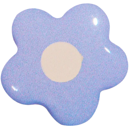 VLP Sticker 3D VLP, Flower Blue Yellow