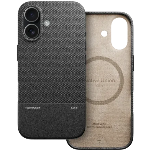 NATIVE UNION Case (RE)Classic with MagSafe Black for iPhone 17