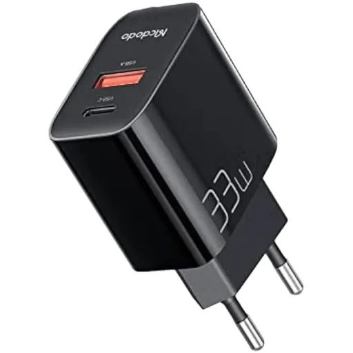 MCDODO Адаптер питания 2*USB/USB-C, 33 Вт