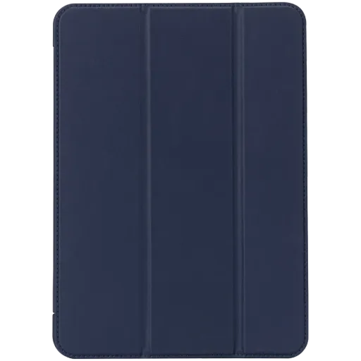 Чехол DECODED Smart Folio Slim из текстурированного силикона для iPad Air 13 (M2/M3), Navy Peony