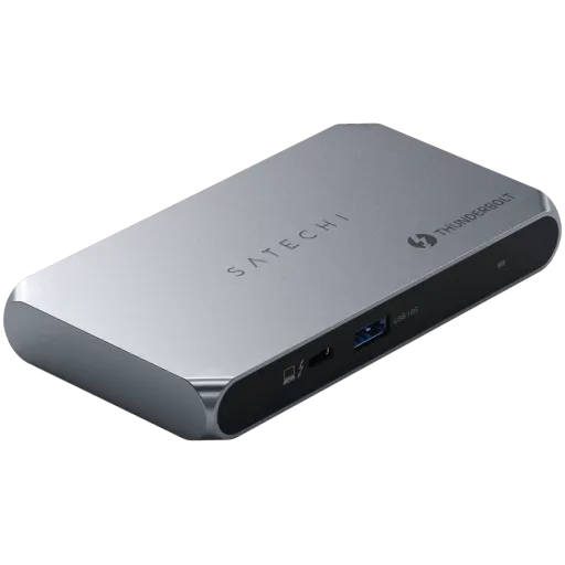 Концентратор SATECHI Thunderbolt 4 Slim Hub Pro (ST-HT4SHM-EU)